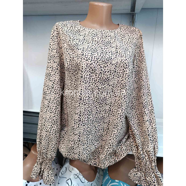 Жіноча блузка 585 напівбатал оптом 240825-767