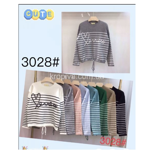Женская кофта 3028 полубатал микс оптом 290825-046