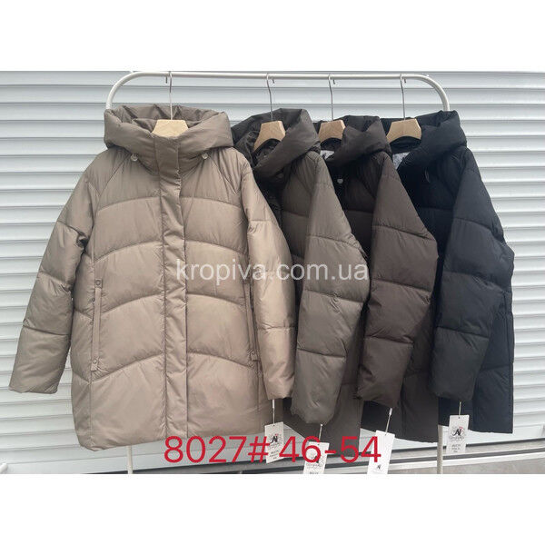 Женская куртка зима 8027 полубатал оптом 300825-015