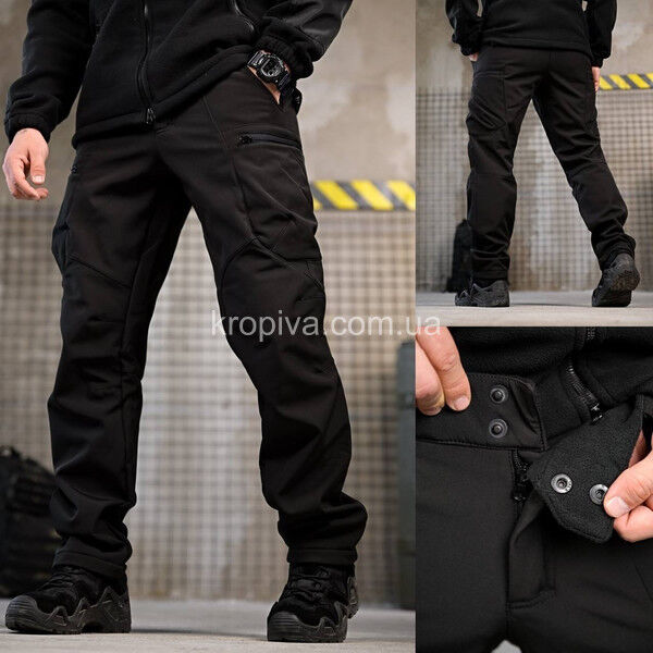Мужские брюки Корд Soft Shell норма оптом 130925-0242