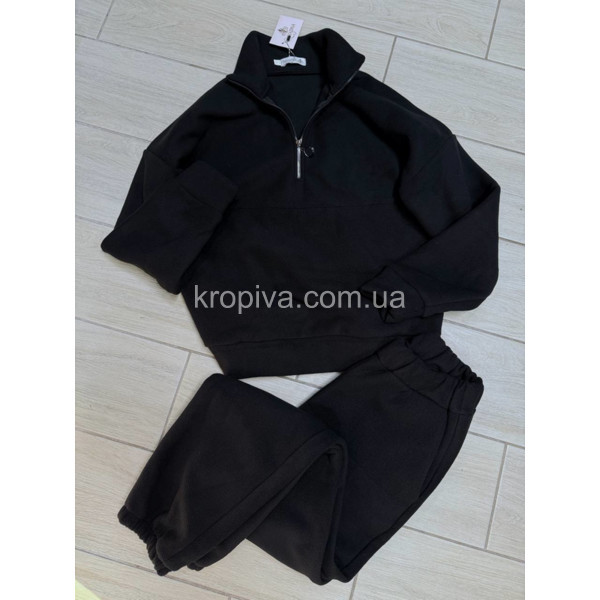 Женский костюм 2487 черный оптом 180925-23