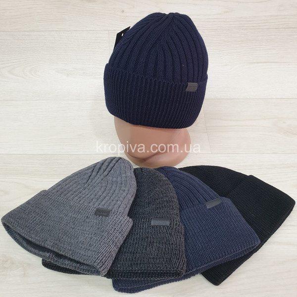 Чоловіча шапка на флісі мікс оптом 160925-749