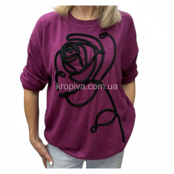 Женская кофта 25531 полубатал микс оптом 240925-717