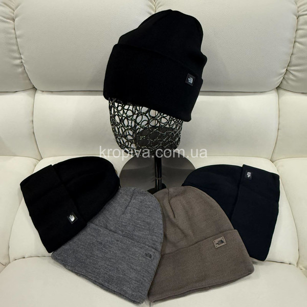Мужская двойная шапка  оптом 031025-60