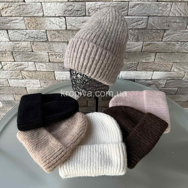 Женская вязаная шапка оптом 061025-85