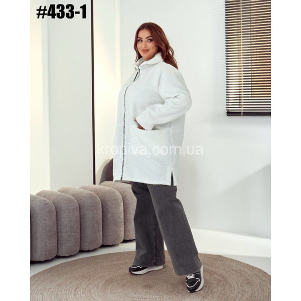 Женский кардиган-шубка 433 батал оптом 061025-758