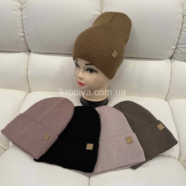 Молодежная женская шапка оптом 191025-18
