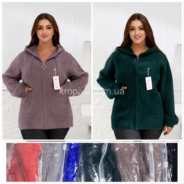 Женский кардиган 610 батал микс оптом 241025-047