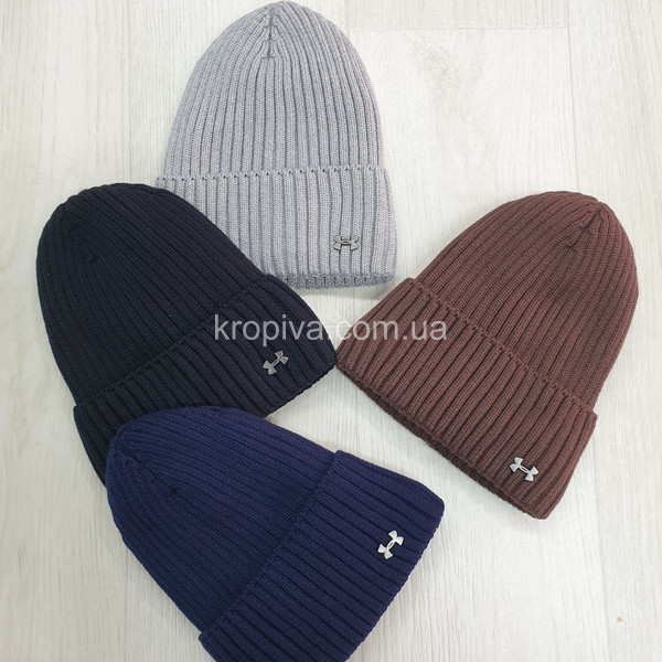 Чоловіча шапка на флісі мікс оптом 221025-742