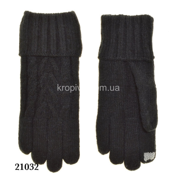 Перчатки женские 21032 ПЖ микс оптом 261025-638