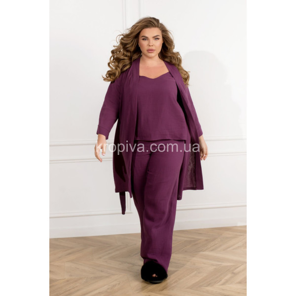 Домашний костюм тройка 2207 оптом 291025-51
