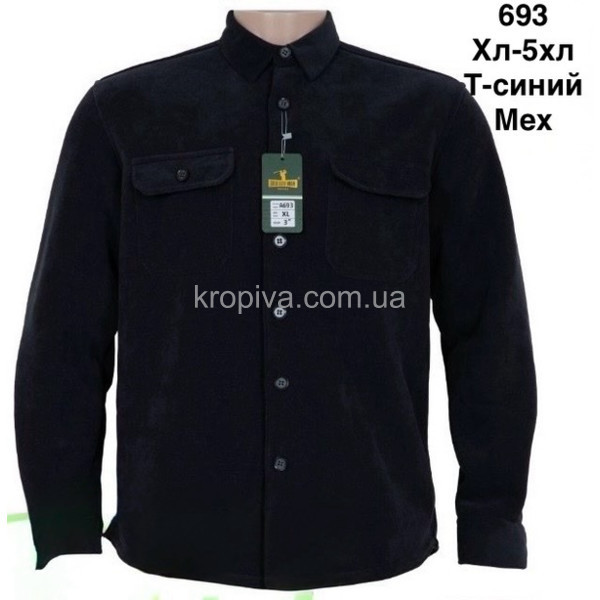 Мужская рубашка норма 693 оптом 011125-23