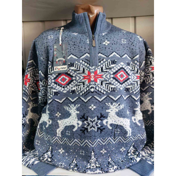 Мужской свитер батал Турция VIPSTENDO оптом 291025-669