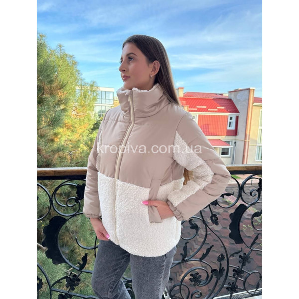 Женская куртка Тедди 2508 оптом 031125-123