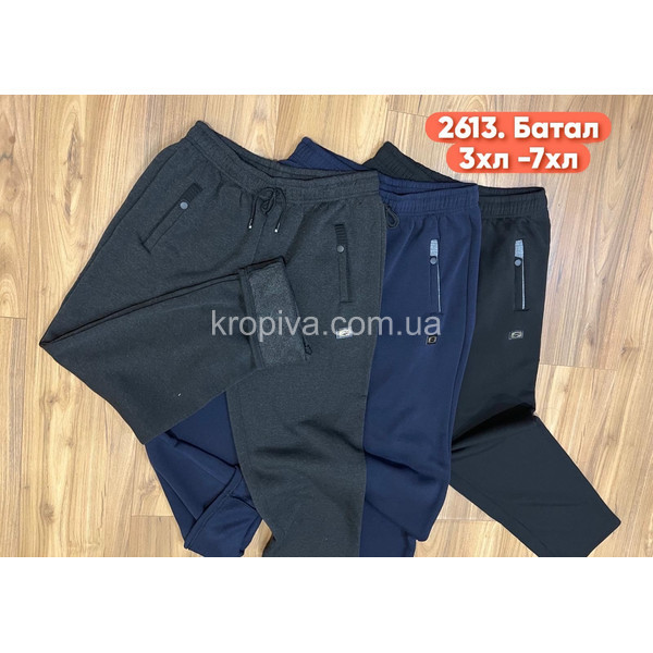 Чоловічі спортивні штани батал оптом 221125-729