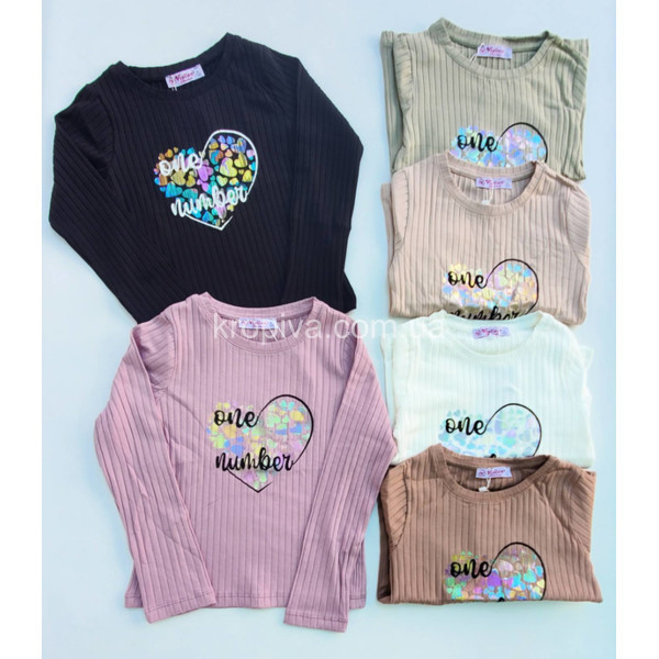 Детская кофта рубчик Турция оптом 281125-636