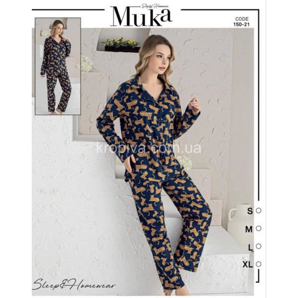 Женская пижама х/б Турция оптом 091225-733