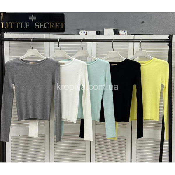 Женский лонгслив 308 микс оптом 151225-601