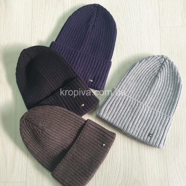 Мужская шапка одинарная микс оптом 161225-799