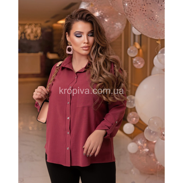 Жіноча блузка сорочка 771.3 оптом 221225-12