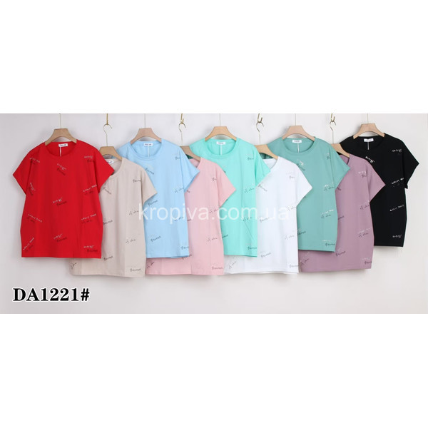 Жіноча футболка мікс оптом 040125-0111