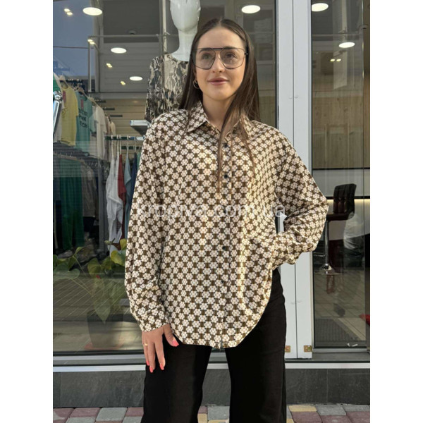 Женская рубашка 8803 батал оптом 110126-014