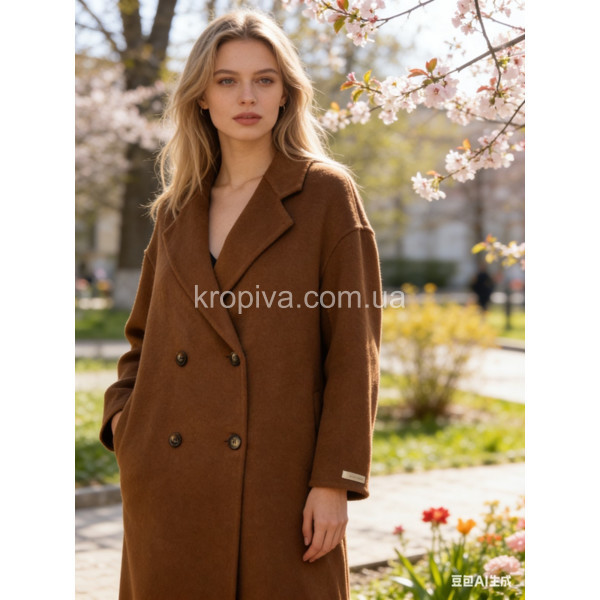 Пальто жіноче норма оптом 160126-620