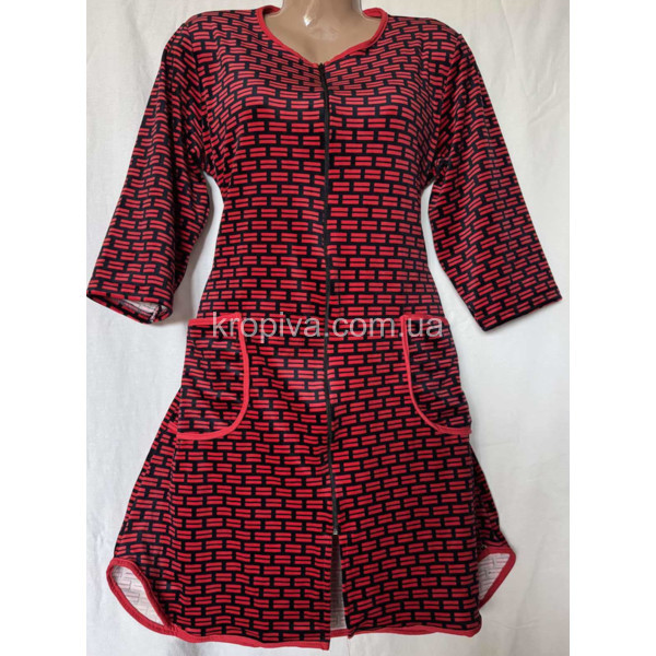 Женский халат велюр полубатал оптом 090226-678