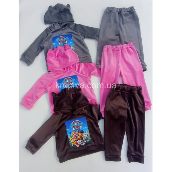Дитячий костюм велюр оптом 090226-717