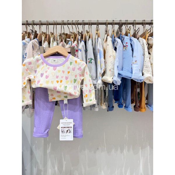 Дитяча піжама 90-130 оптом 090226-792