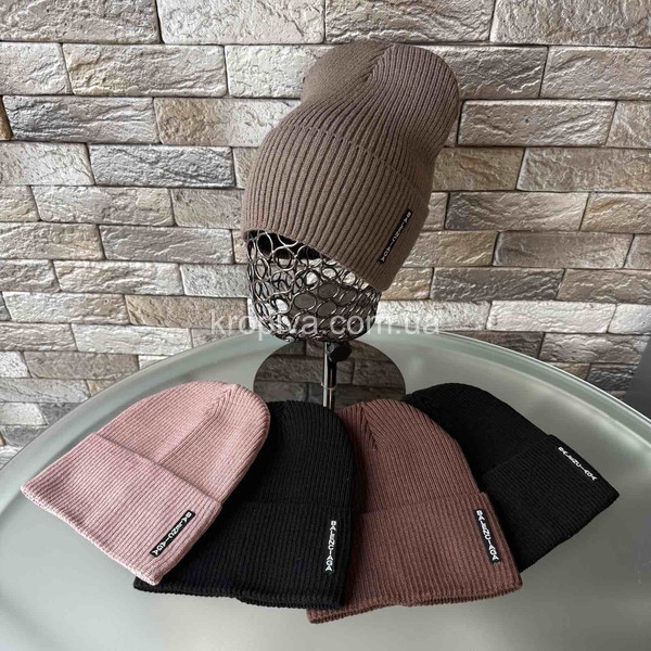 Молодіжна одинарна шапка оптом 130226-54