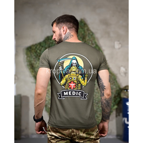 Мужская футболка Стрейч кулир норма оптом 130226-0127