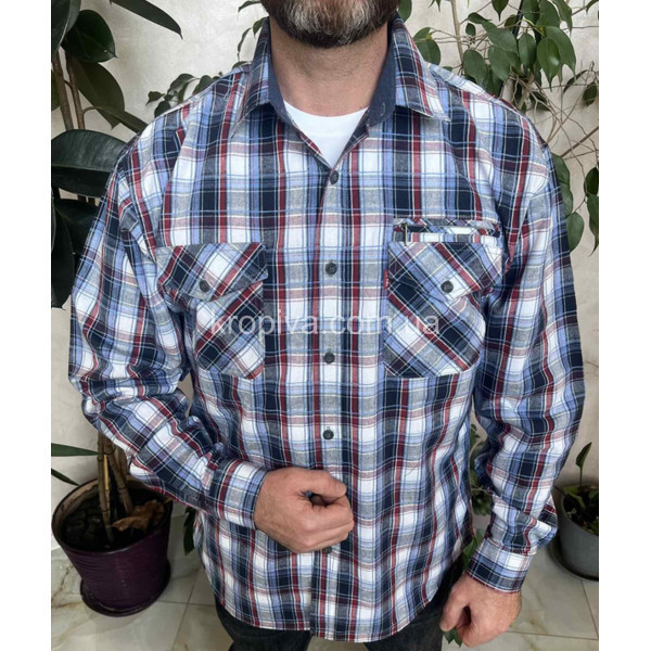 Чоловіча сорочка клітина Туреччина оптом 160626-643