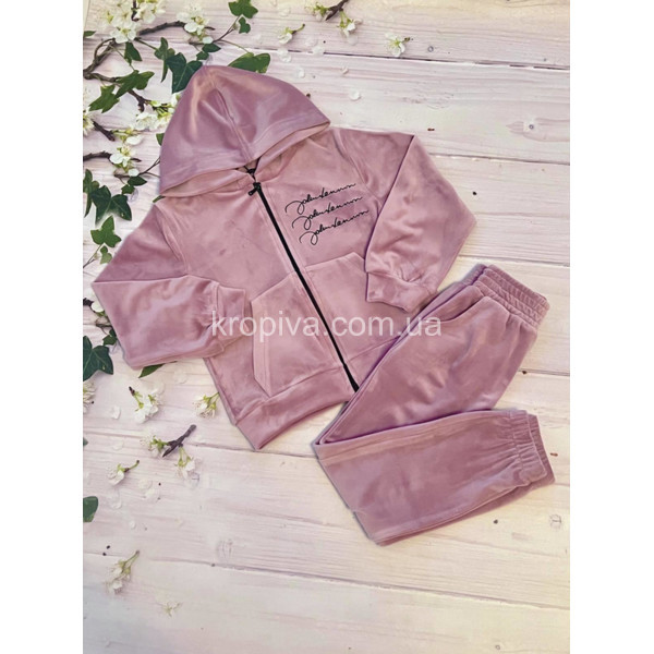 Детский костюм 988 велюр весна оптом 090326-740