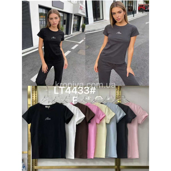 Женская футболка норма микс оптом 100326-739