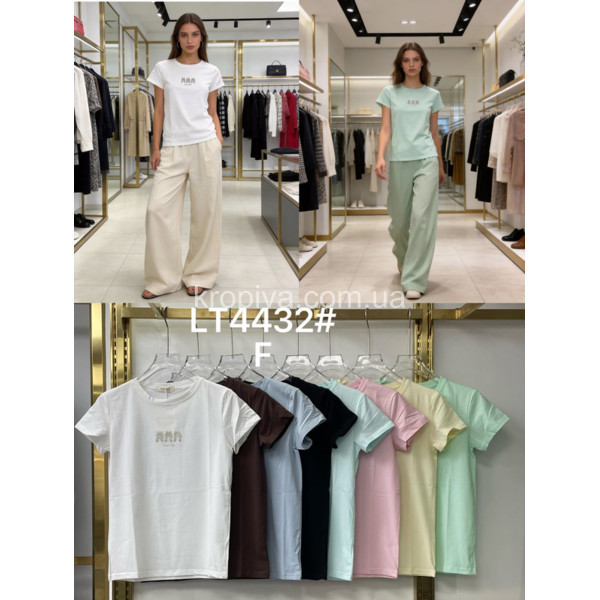 Женская футболка норма микс оптом 100326-749