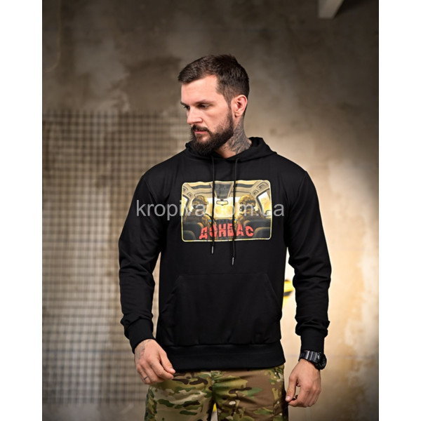 Чоловічий худі двонитка батал оптом 070426-0285