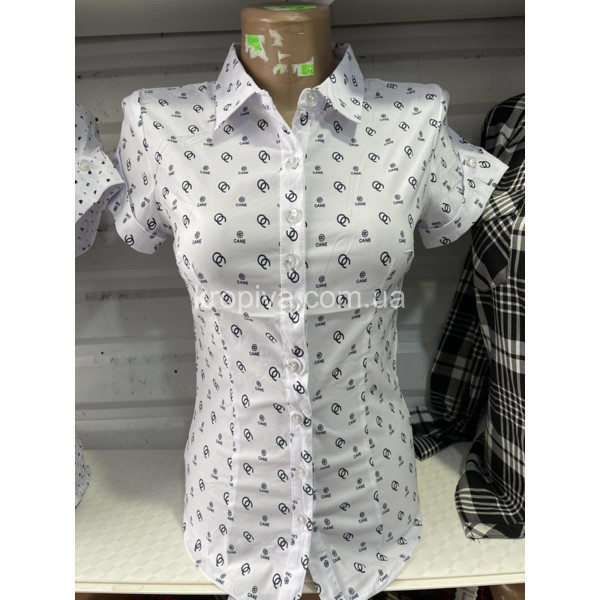 Женская рубашка норма оптом  (130721-53)