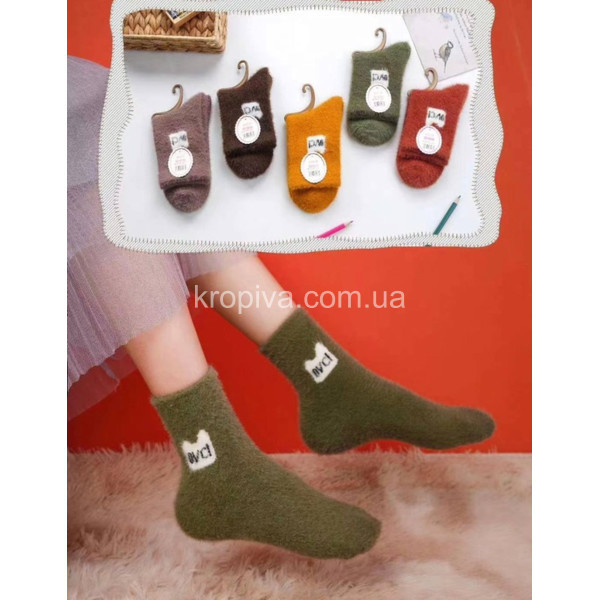 Жіночі шкарпетки шерсть норки оптом 141222-605