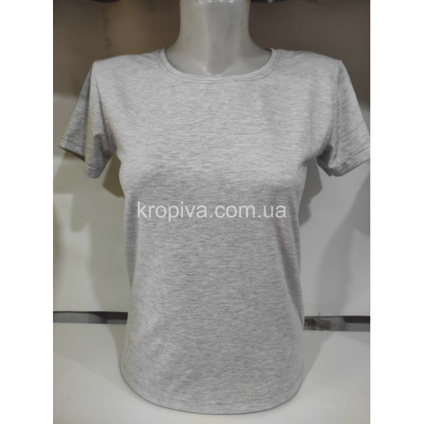 Женская футболка стрейч-коттон Турция оптом  (040323-616)