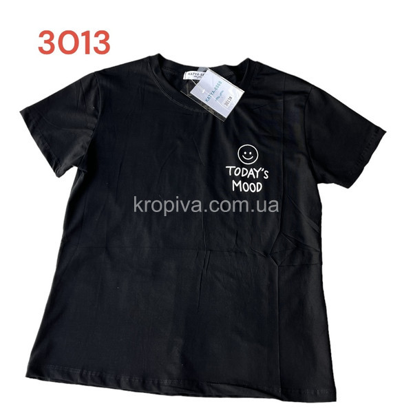 Жіноча футболка 3013 норма мікс оптом  (210423-233)