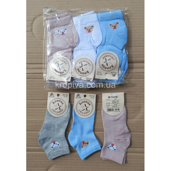 Детские носки сетка 31-36 оптом 120523-798