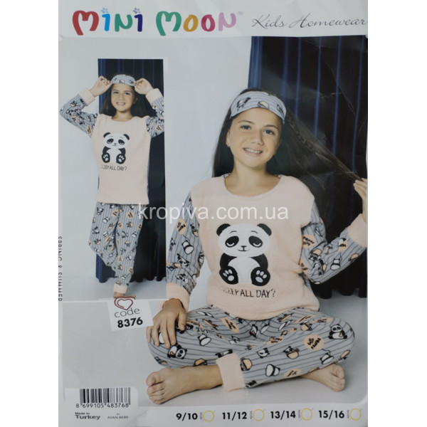 Детская пижама 10-16 лет махра оптом  (200823-732)