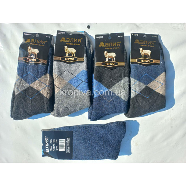 Чоловічі шкарпетки шерсть+махра оптом 200923-775