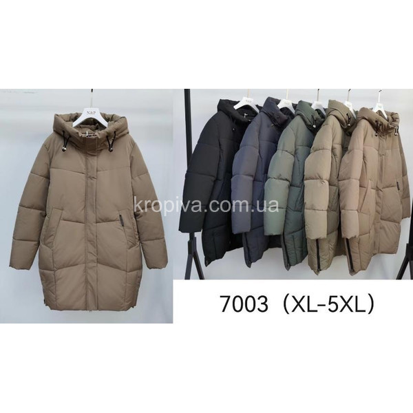 Женская куртка батал зима Турция оптом 071023-723