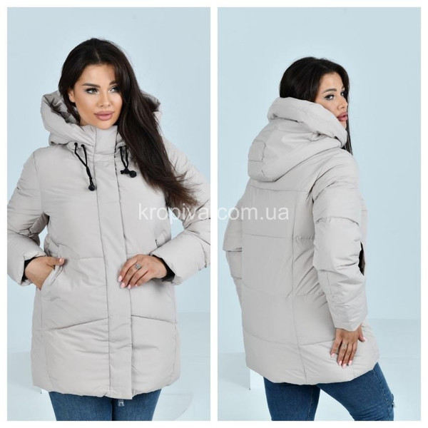 Женская куртка батал зима Турция оптом 071023-732