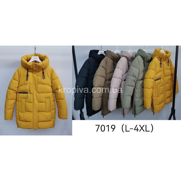 Женская куртка батал зима Турция оптом 071023-737