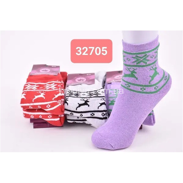 Жіночі шкарпетки махра оптом 181023-640