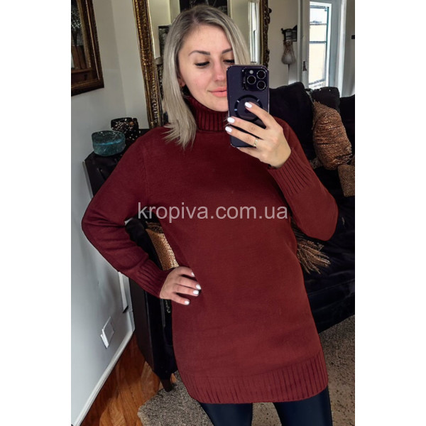Жіночий светр-туніка 26428 мікс оптом  (151123-736)