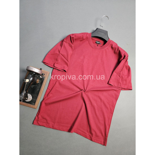 Чоловічі футболки норма оверсайз Туреччина оптом  (030324-709)